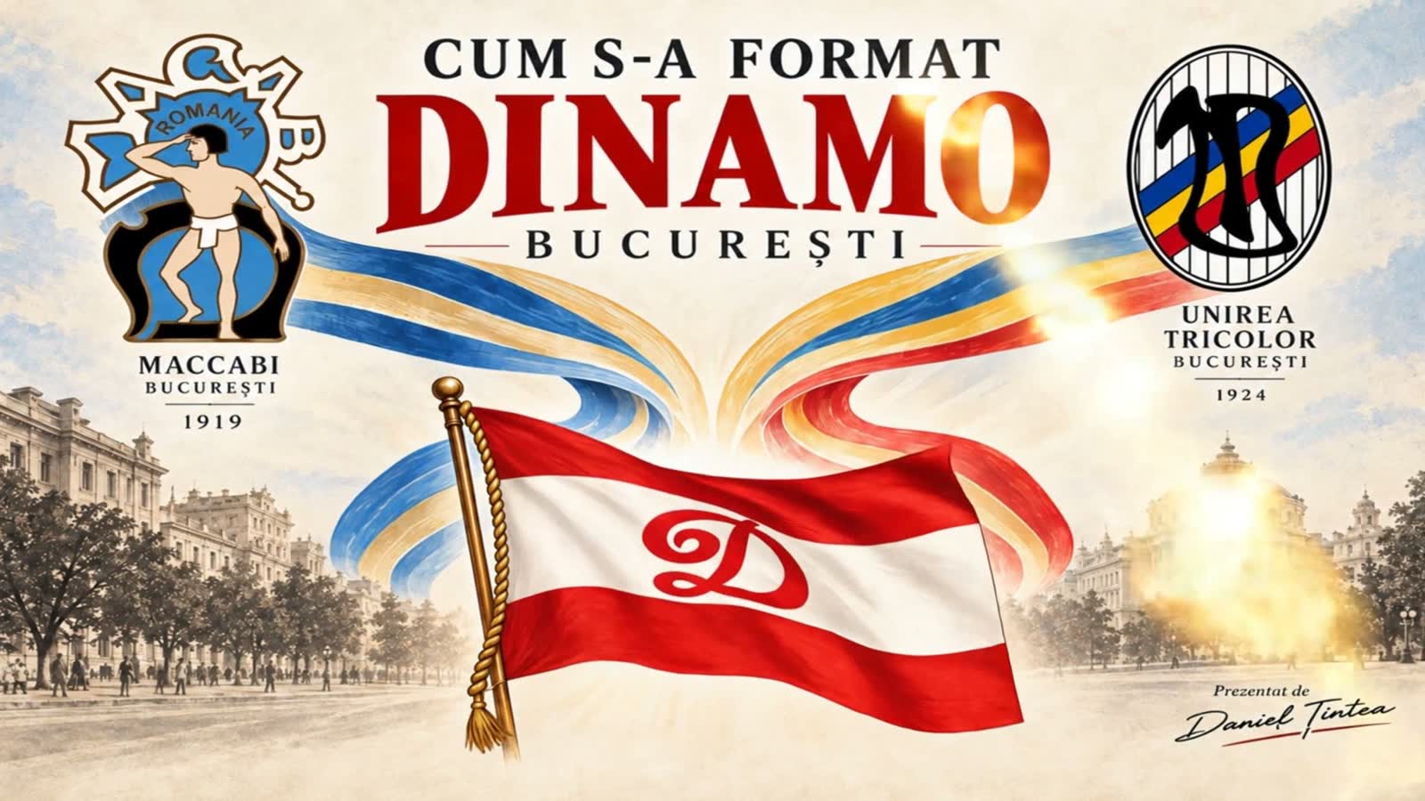 Cum s-a format Dinamo București — cartonul de titlu